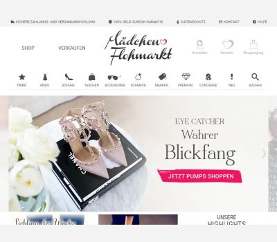 Mädchen Flohmarkt