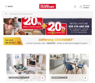 Der Höffner in Deutschland Bewertungen, Liefer und